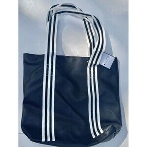 Tote Bag from Macy's - Black Faux Leather New With Tag